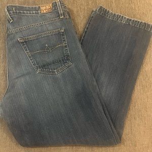 AGAVE DENIMSMITH The Fortyniner Men's Loose Fit Straight Cut Jeans Size 38